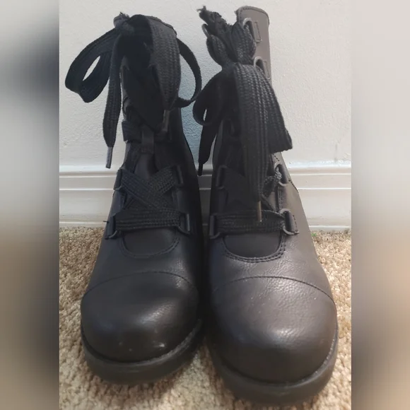 princess diana in the black dress A New Day New - Women's Jocelyn Wedge Stretch Dress Boots main image 0
